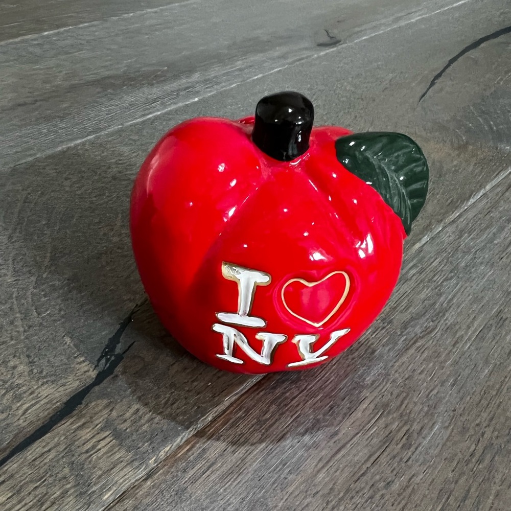 I Love NY Porcelain Bank